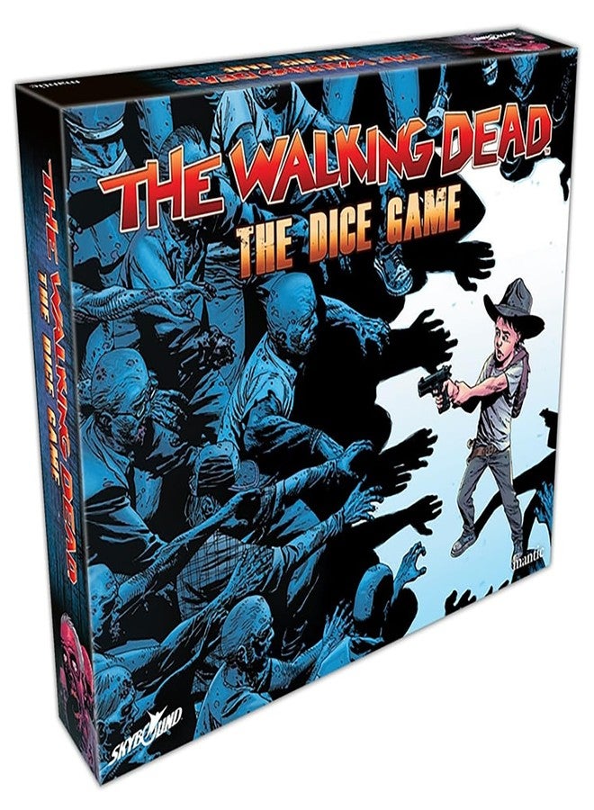 Mantic Games: The Walking Dead: The Dice Game - Fast Paced Push Your Luck Dice Rolling Game, Comic Book Card & Dice Battle Game, Ages 10+, 2+ Players - Image 1